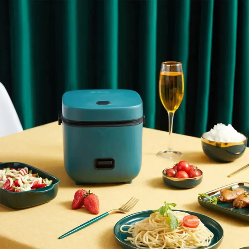 Mini Multi-Function Rice Cooker with Non-Stick Pot