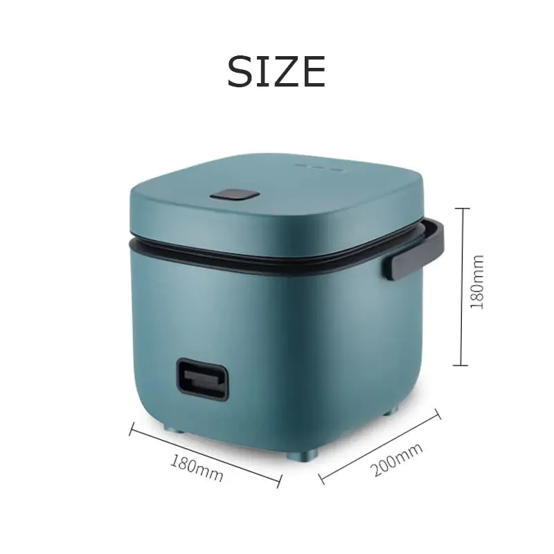 Mini Multi-Function Rice Cooker with Non-Stick Pot