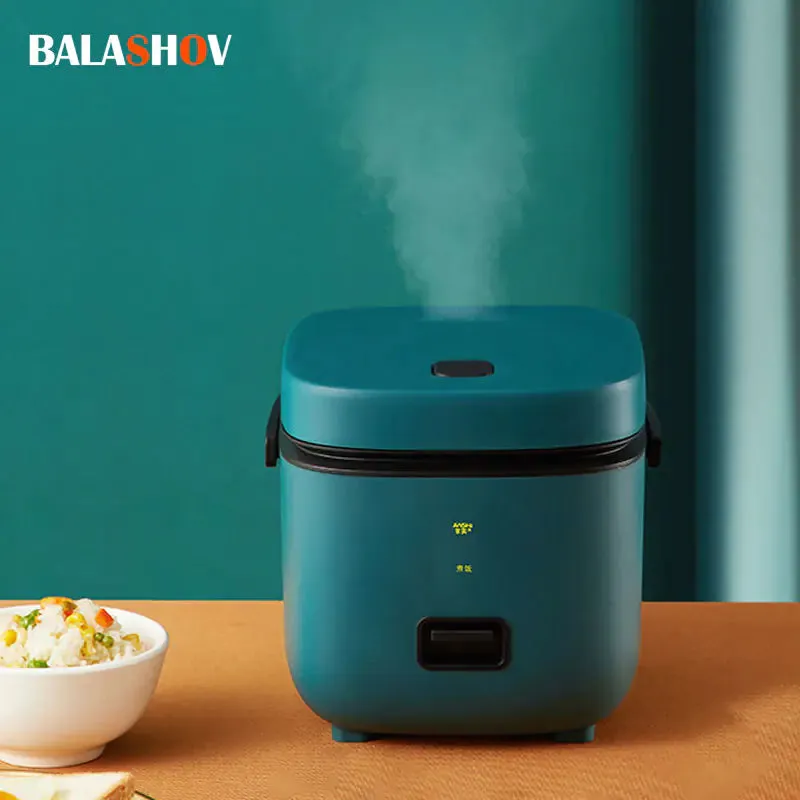 Mini Multi-Function Rice Cooker with Non-Stick Pot