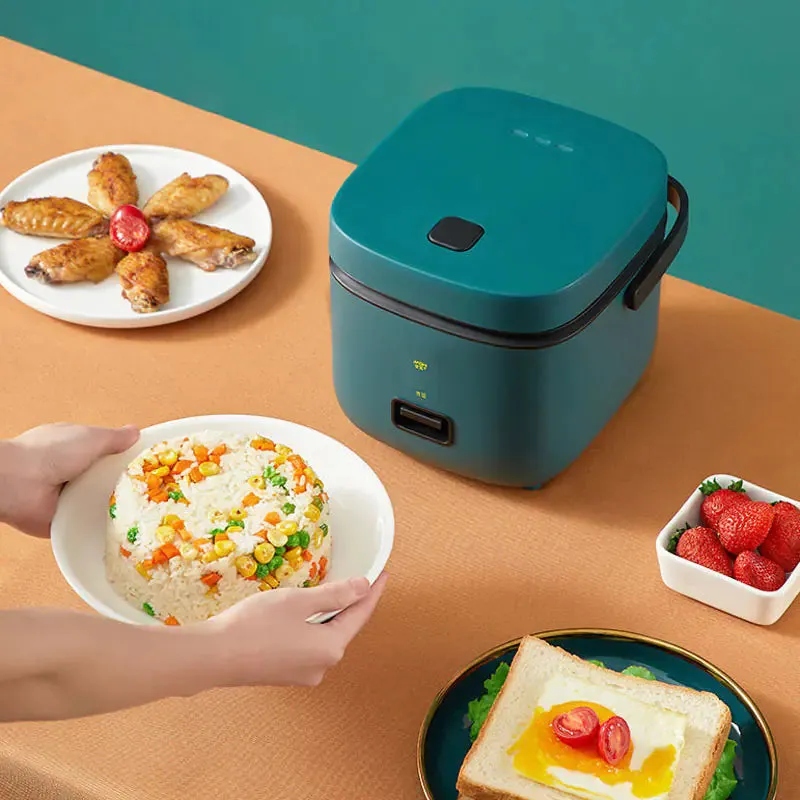 Mini Multi-Function Rice Cooker with Non-Stick Pot