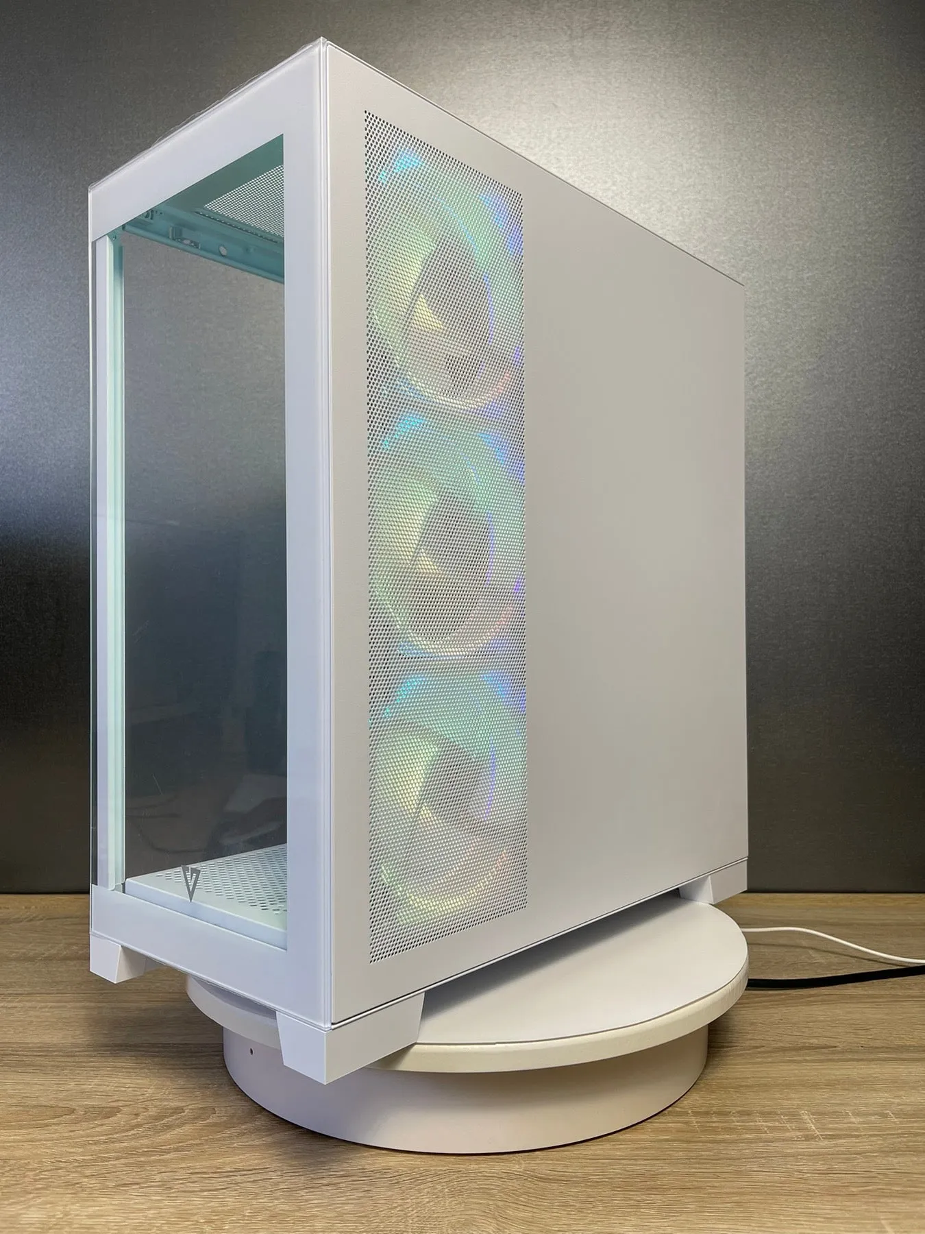 Modecom PC Case VOLCANO Space Apex ARGB White Mid