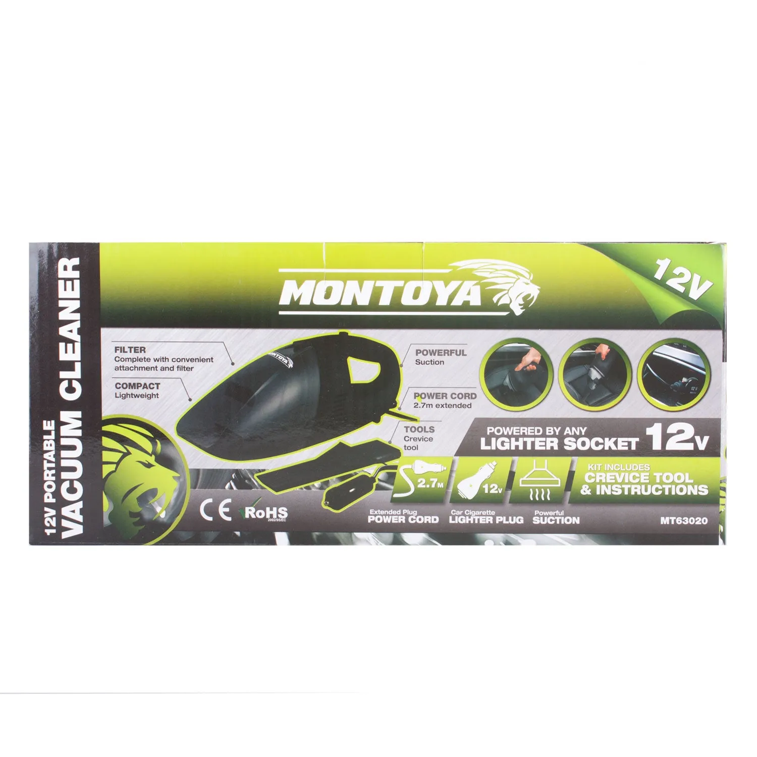 Montoya 12V Portable Vacuum Cleaner