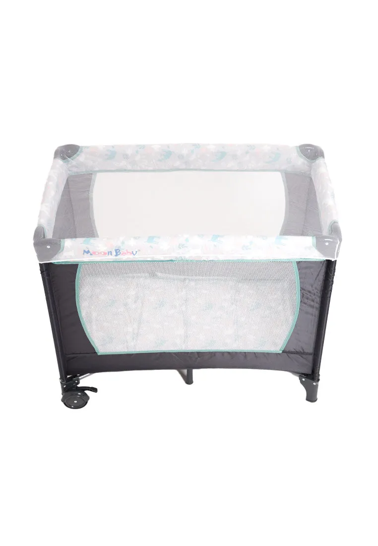 Moonbaby Playpen Space Saver With Mosquito Net Inner