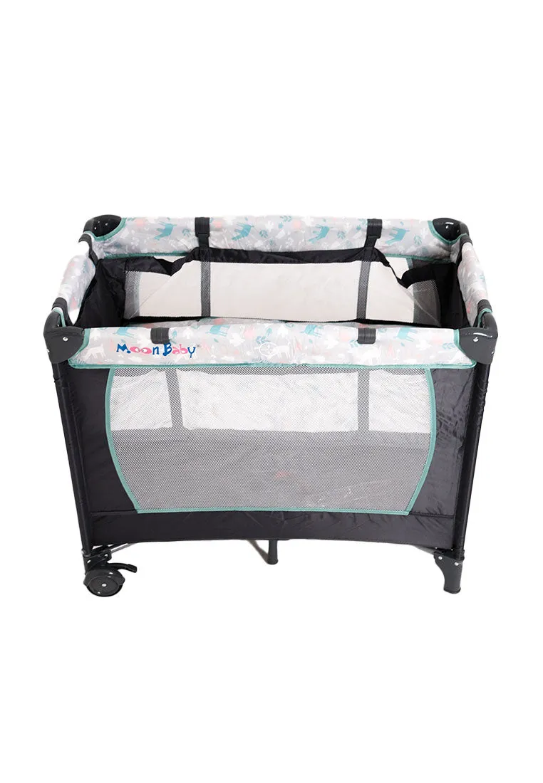 Moonbaby Playpen Space Saver With Mosquito Net Inner