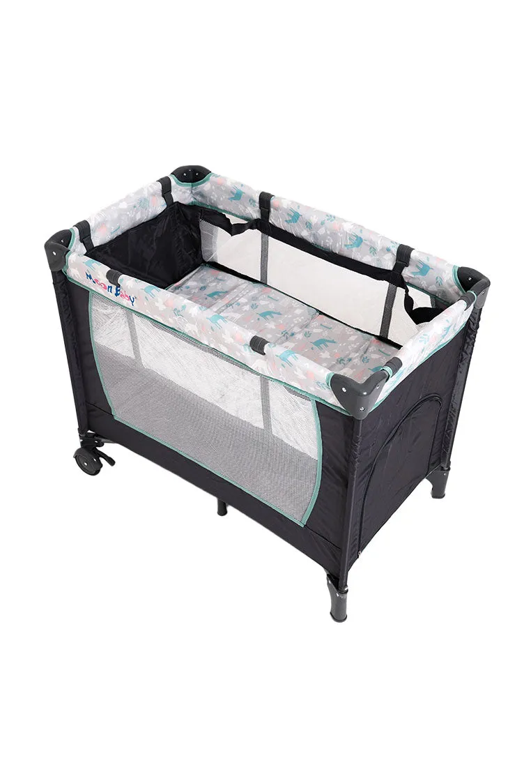 Moonbaby Playpen Space Saver With Mosquito Net Inner