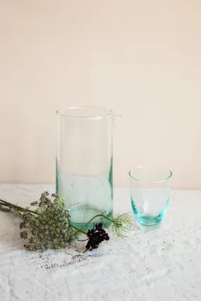 Moroccan Glass Pitcher