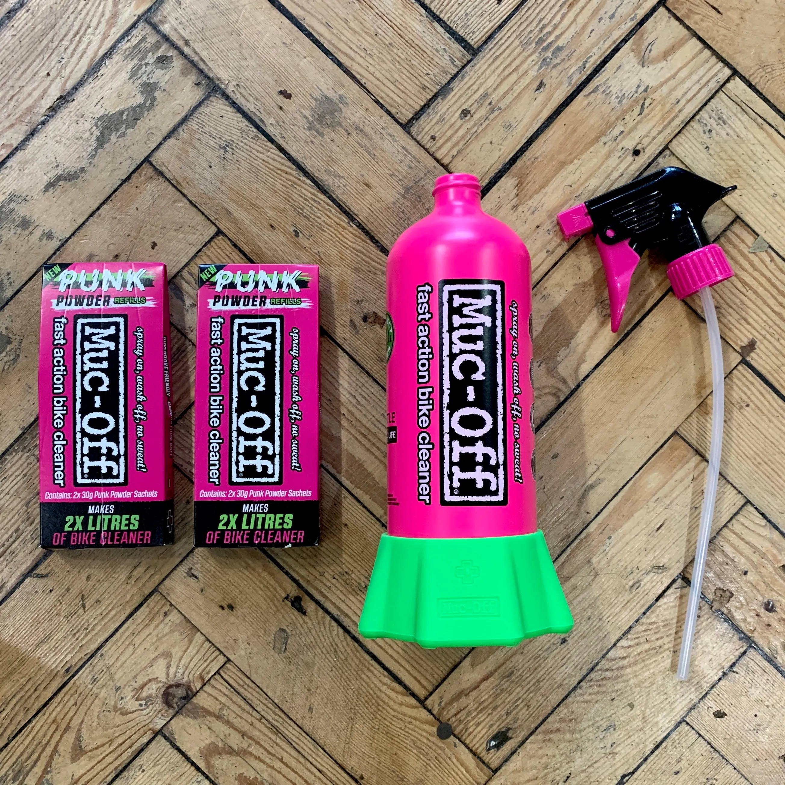 Muc-off Bottle Punk Powder For Life Bundle