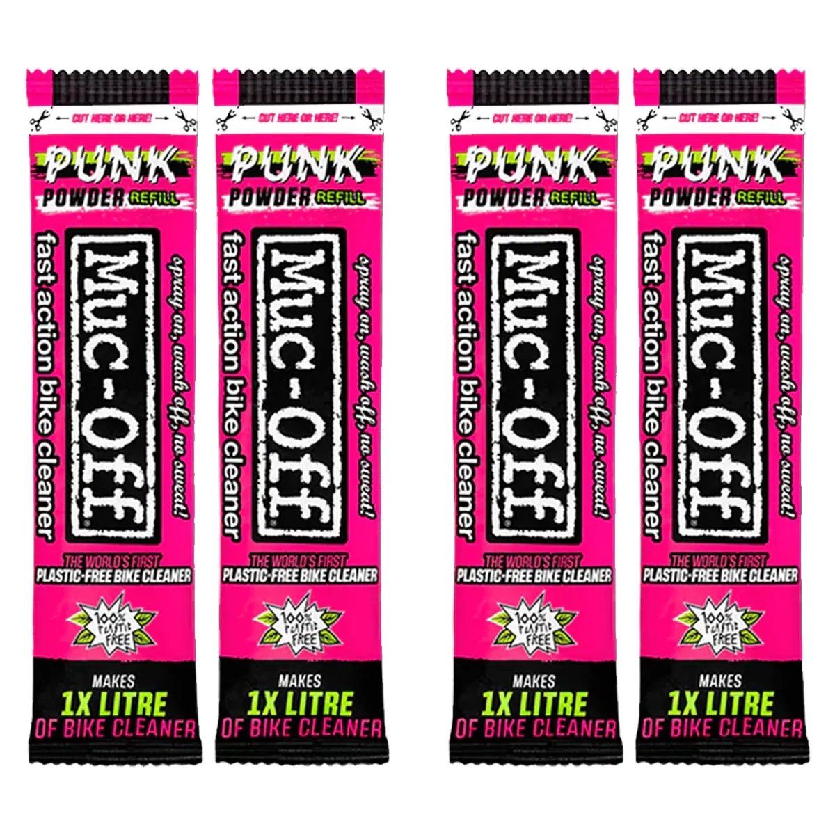 Muc-Off Punk Powder Bike Cleaner (4 Pack)