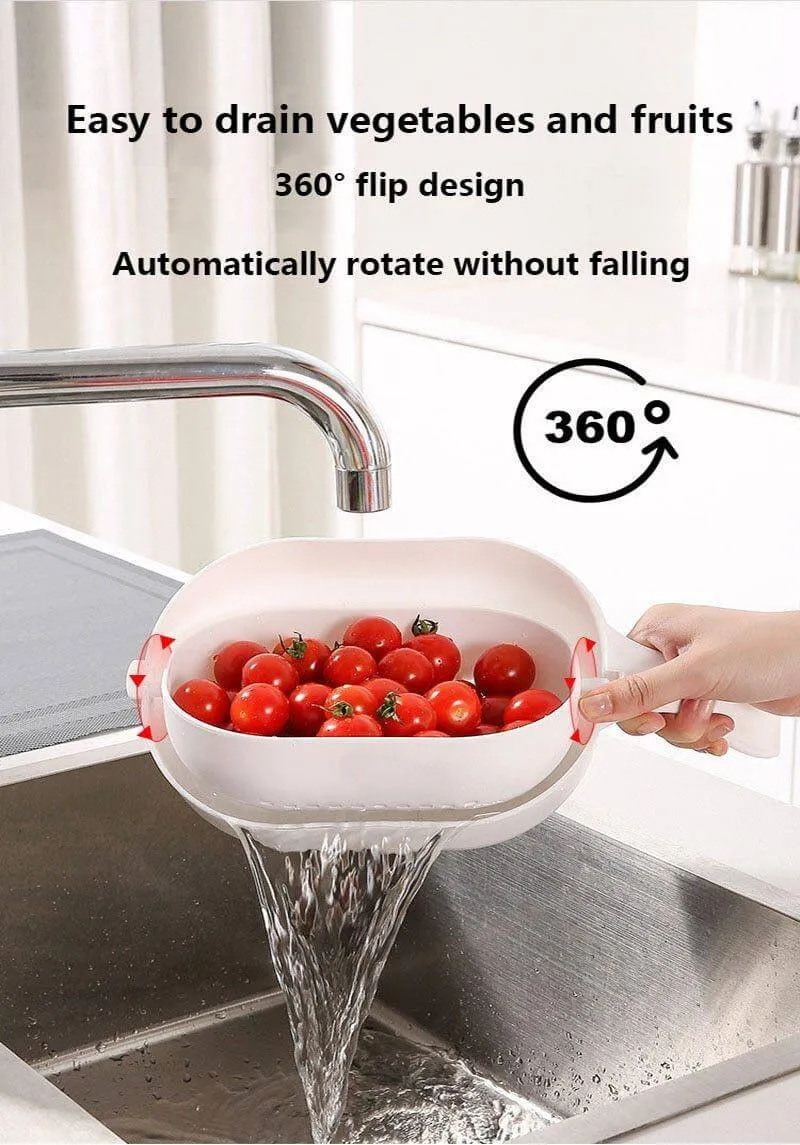 Multifunctional Fast Vegetable Slicer with Strainer