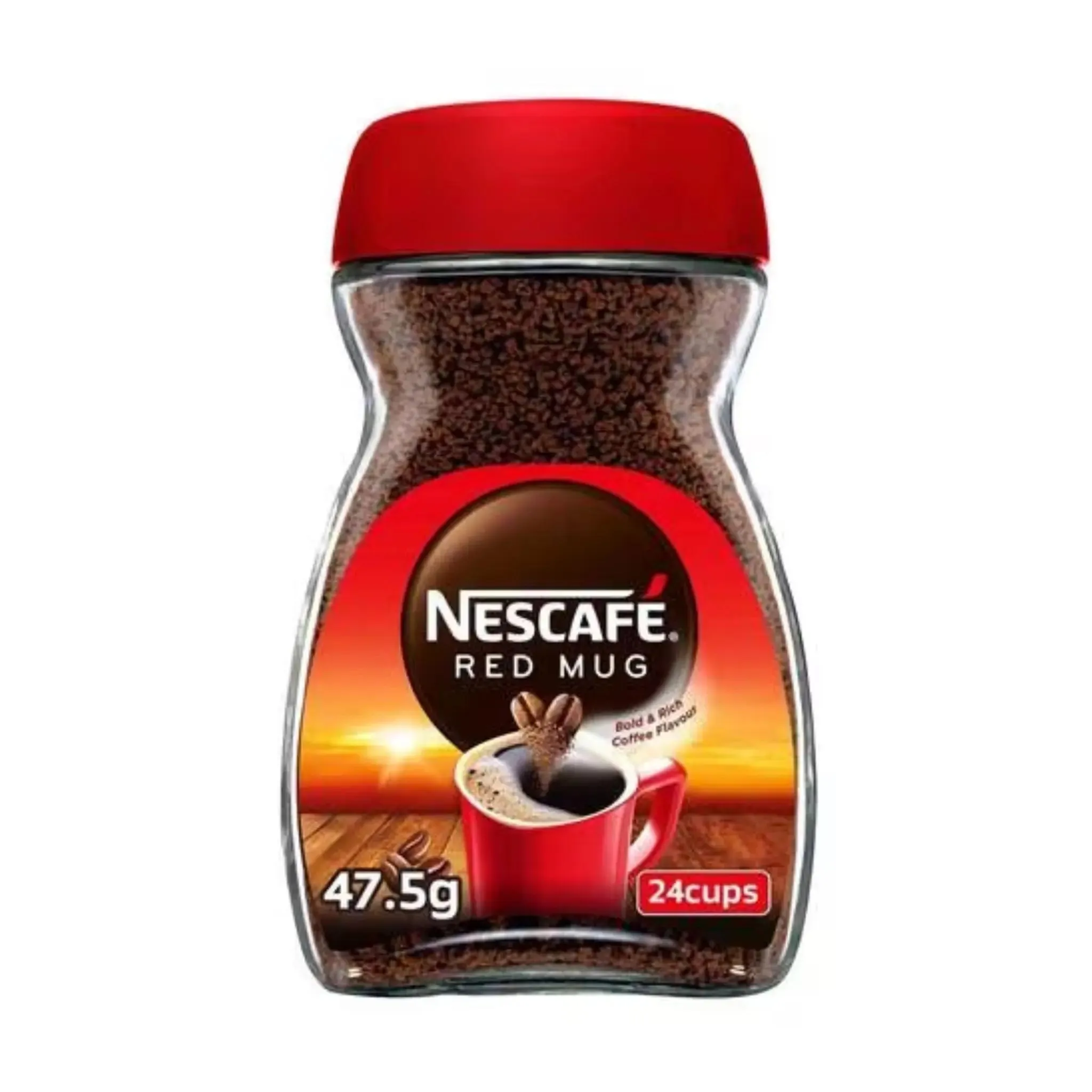 Nescafe Red Mug Soluble Coffee - 47.5gx12 (1 carton)