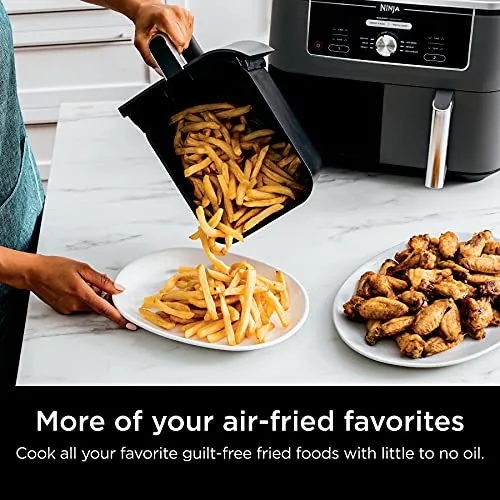 Ninja DZ401 Foodi 10 Quart 6-in-1 DualZone XL 2-Basket Air Fryer