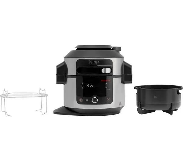 NINJA Foodi 11-in-1 SmartLid OL550UK Multicooker - Stainless Steel & Black