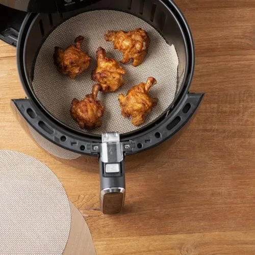 NoStick Reusable Air Fryer Liner Set of 2