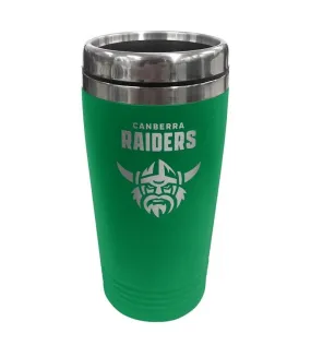 NRL Coffee Travel Mug - Canberra Raiders  - 450ml Drink Cup Double Wall