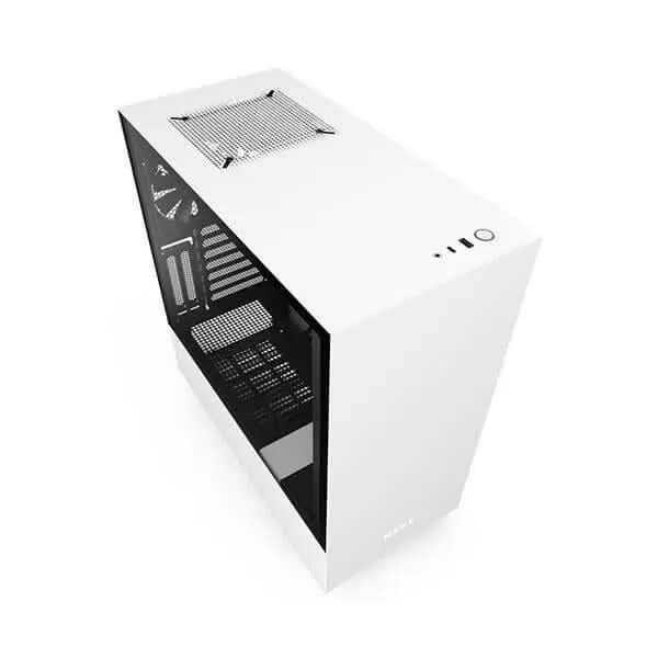 NZXT H510I MID-TOWER CABINET WHITE