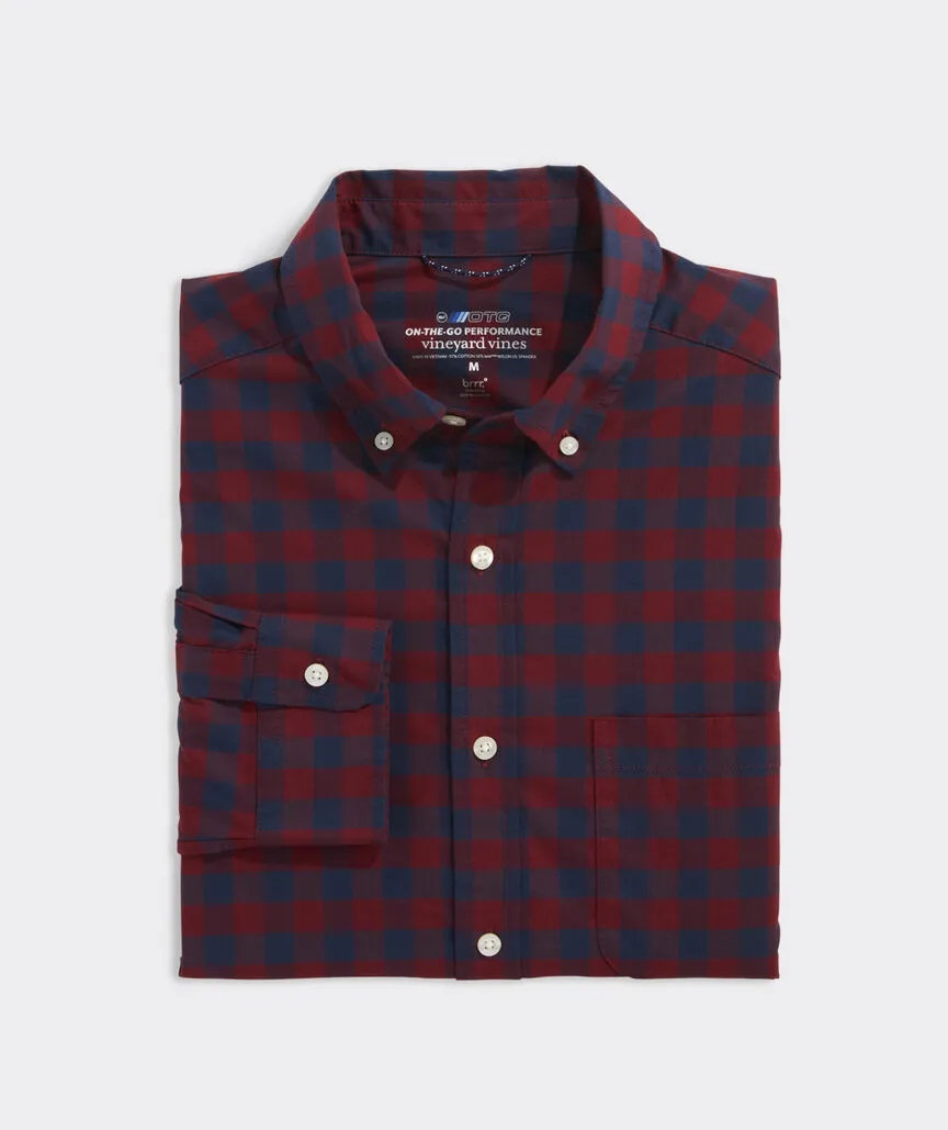 On-The-Go brrr Plaid Shirt