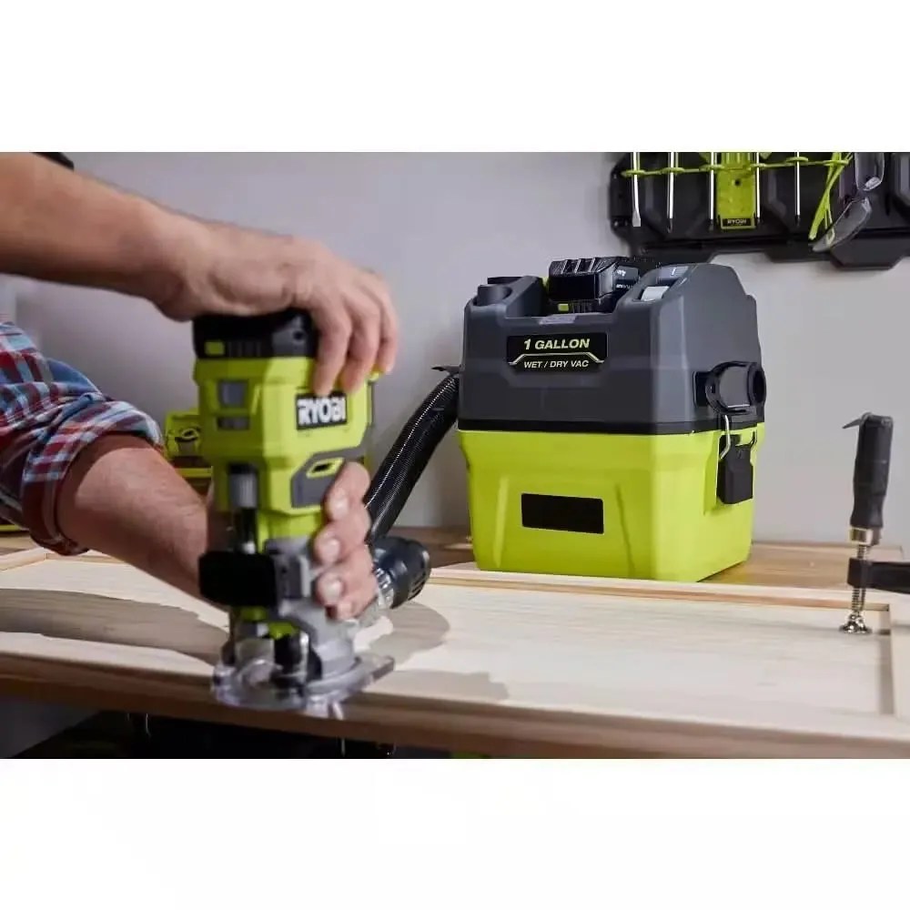 Open Box -  RYOBI 18V ONE  Cordless 1 Gal. Wet/Dry Vacuum (Tool Only)