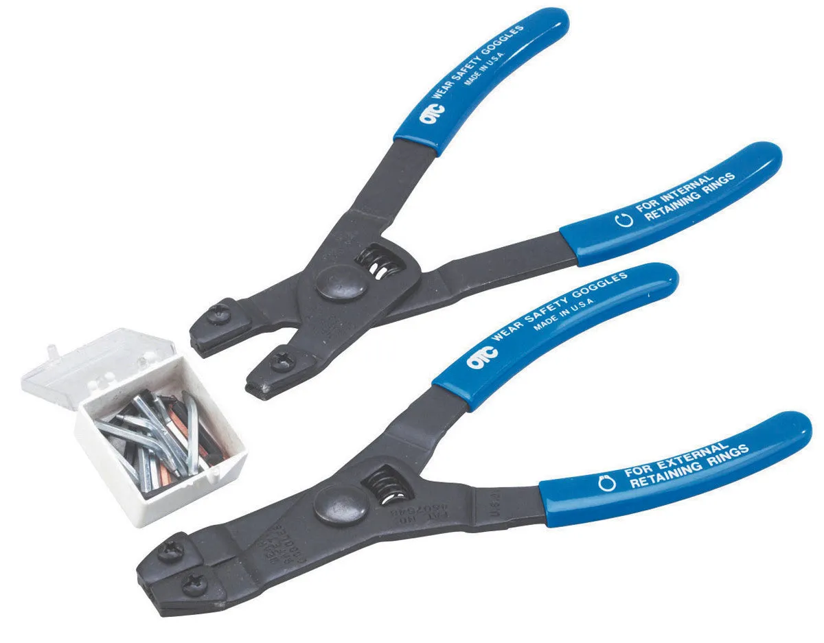 OTC 7053K Snap Ring Pliers Set Internal & External