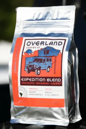 Overland Coffee Co. - The Expedition Blend (12 oz. ungrounded coffee beans)