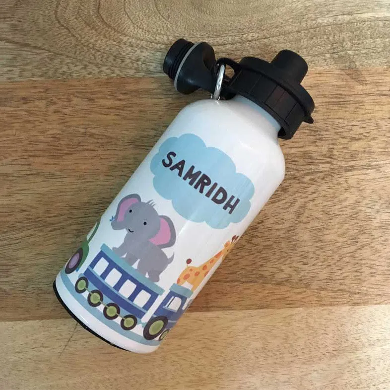 Personalised Water Bottle<br/>Farm Animals