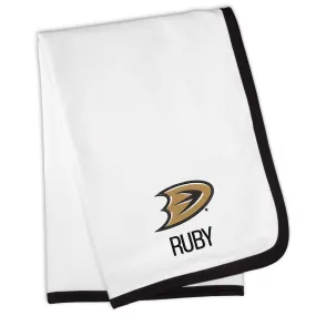 Personalized Anaheim Ducks Secondary Blanket