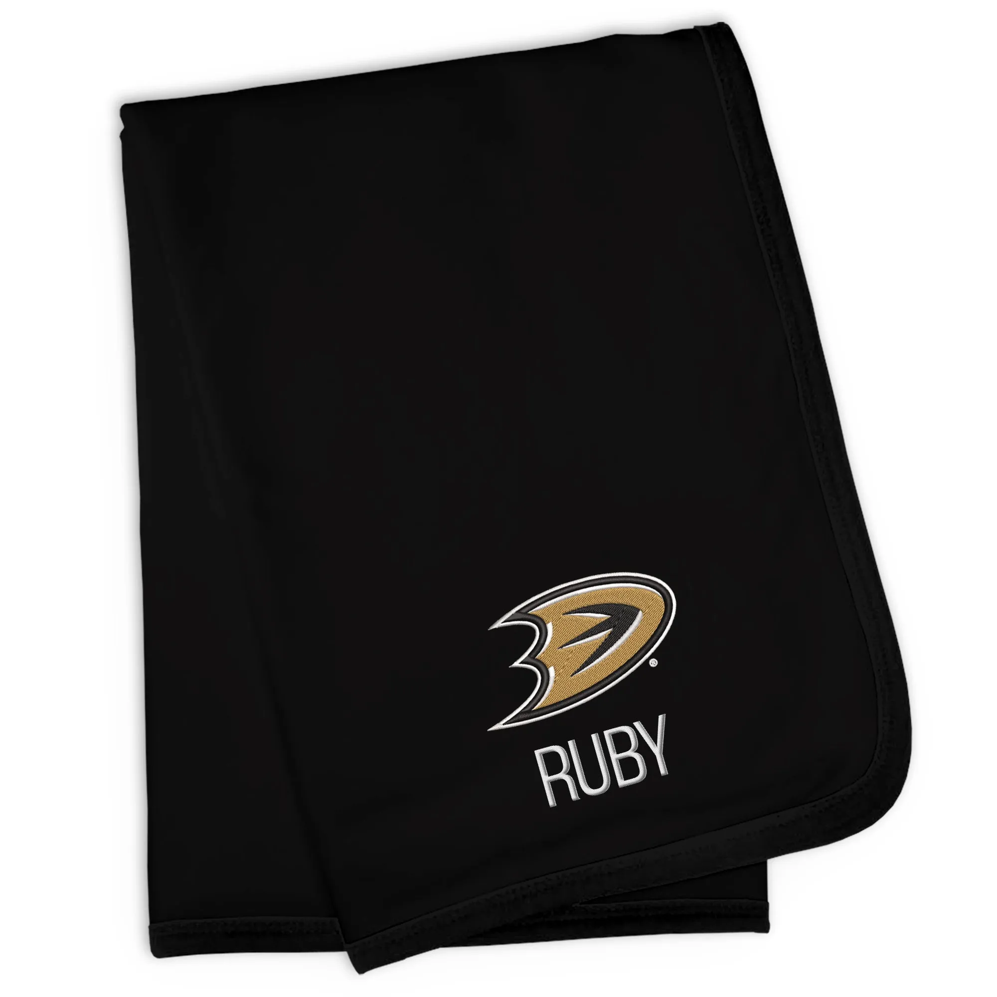 Personalized Anaheim Ducks Secondary Blanket