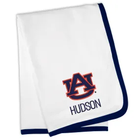 Personalized Auburn Tigers Blanket