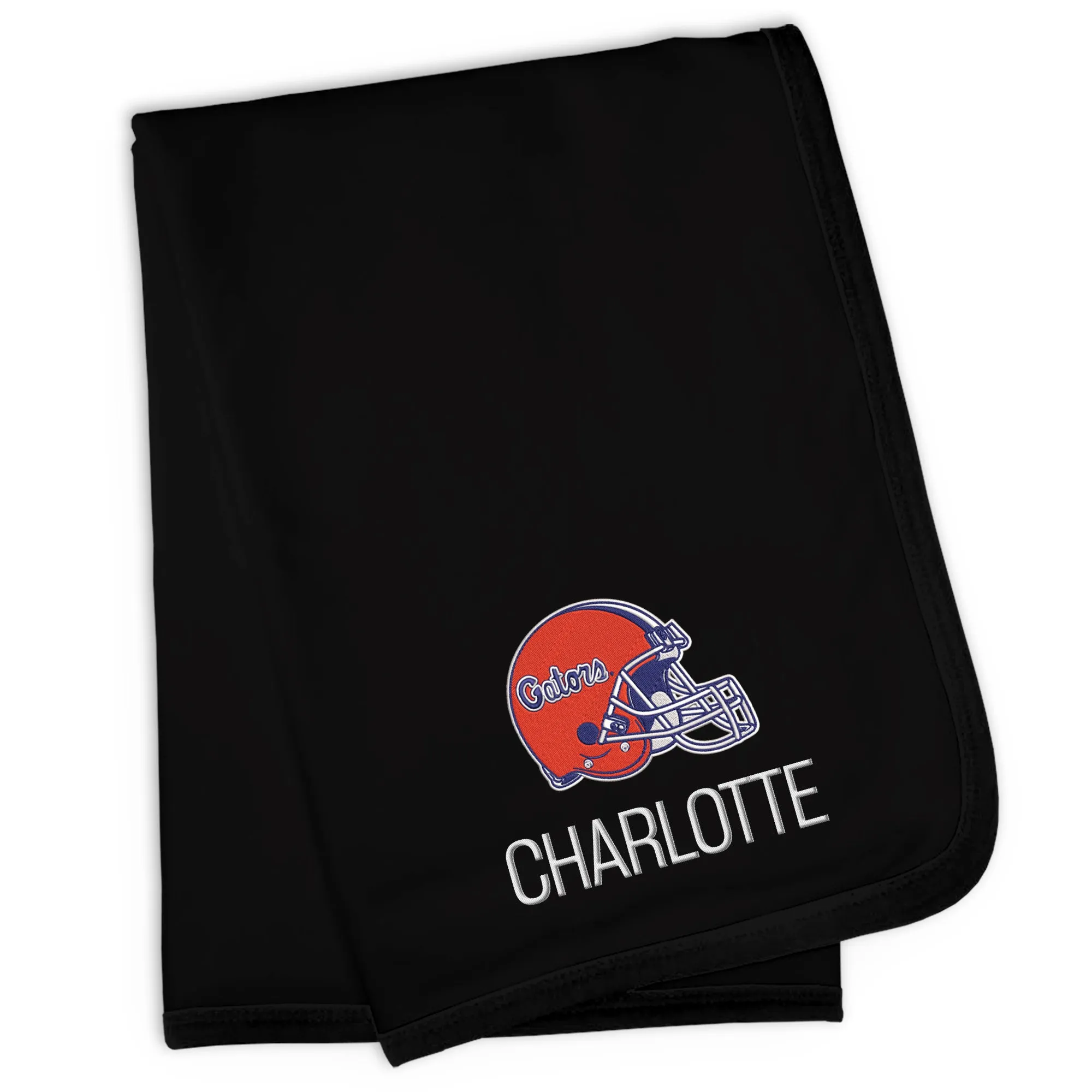 Personalized Florida Gators Helmet Blanket