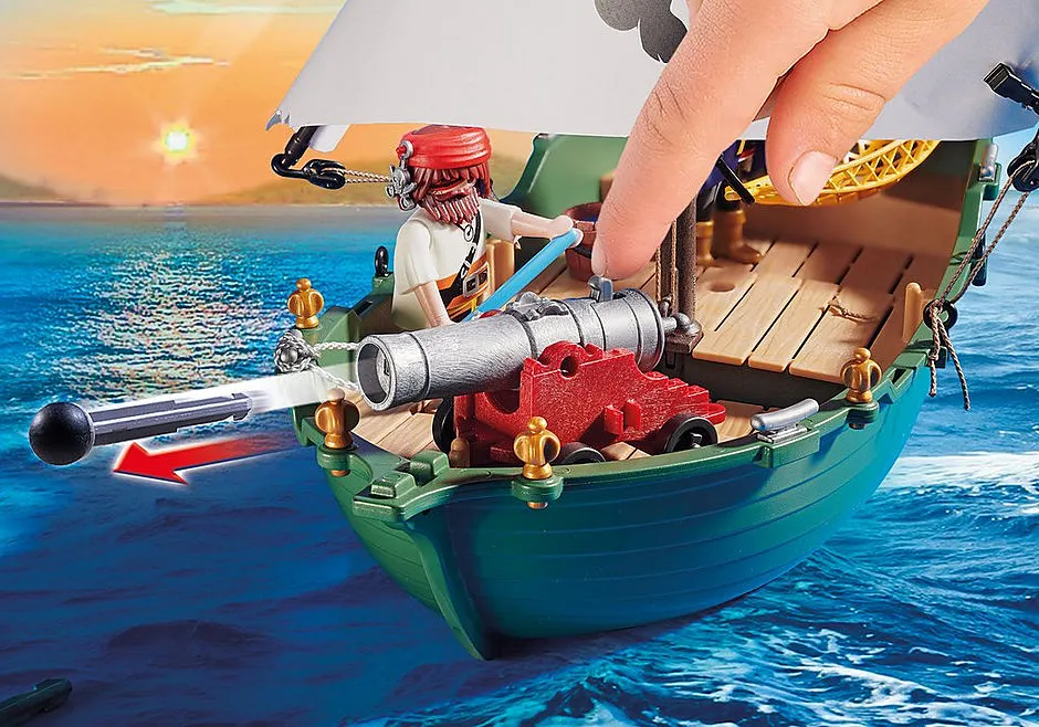 Playmobil Pirate Ship with Underwater Motor