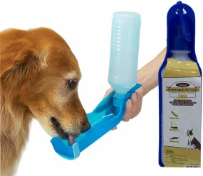 Portable Pet Travel Water Bowl Bottle Feeder Drinking Fountain