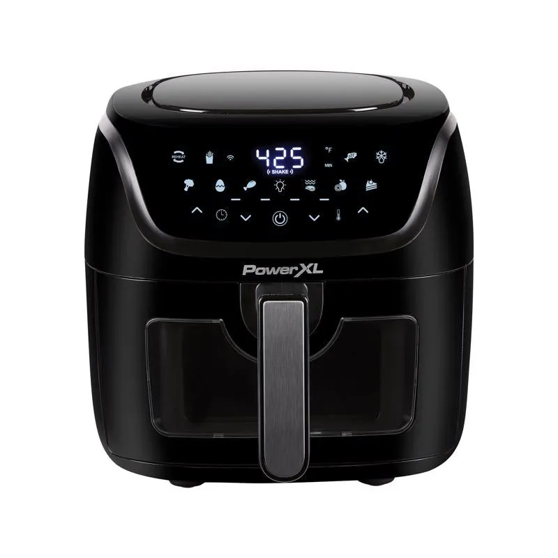 PowerXL Vortex Pro Black 8 qt Programmable Air Fryer