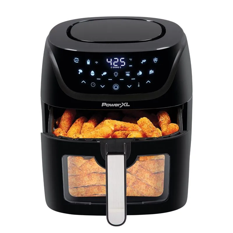 PowerXL Vortex Pro Black 8 qt Programmable Air Fryer