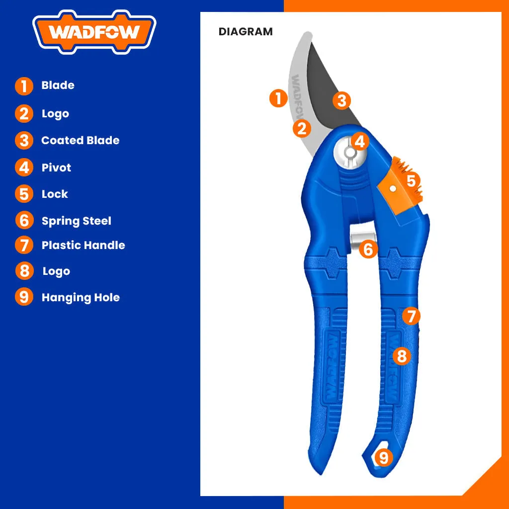 Pruning Shears 8 Inch 200mm WPA1E08