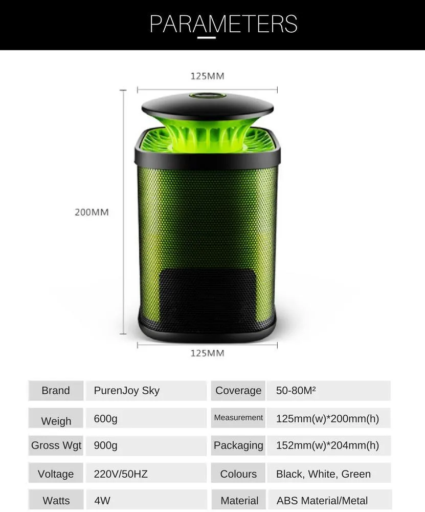 Purenjoy Mosquito Killer Lamp