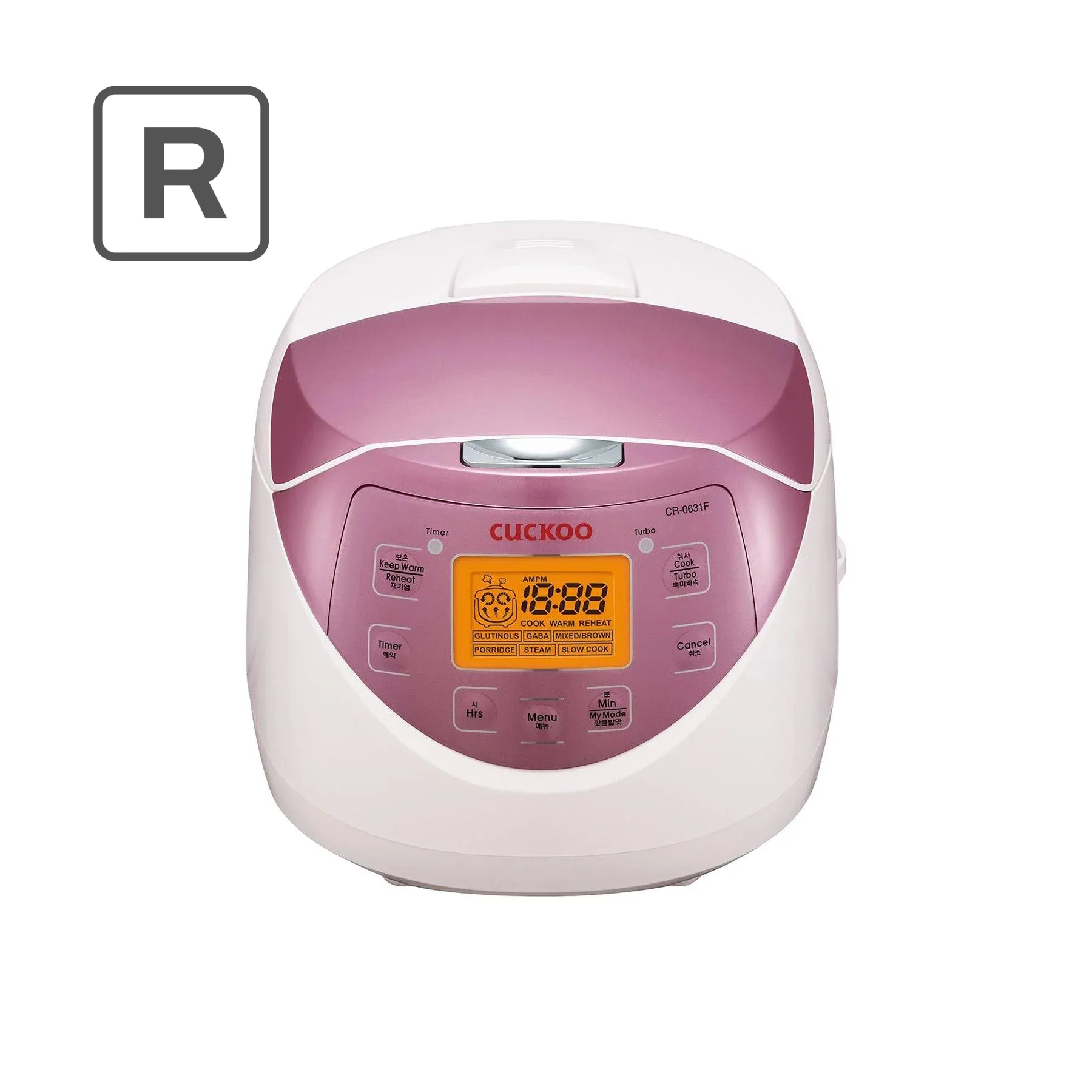 Refurbished B grade 6-Cup Micom Rice Cooker (CR-0631F)