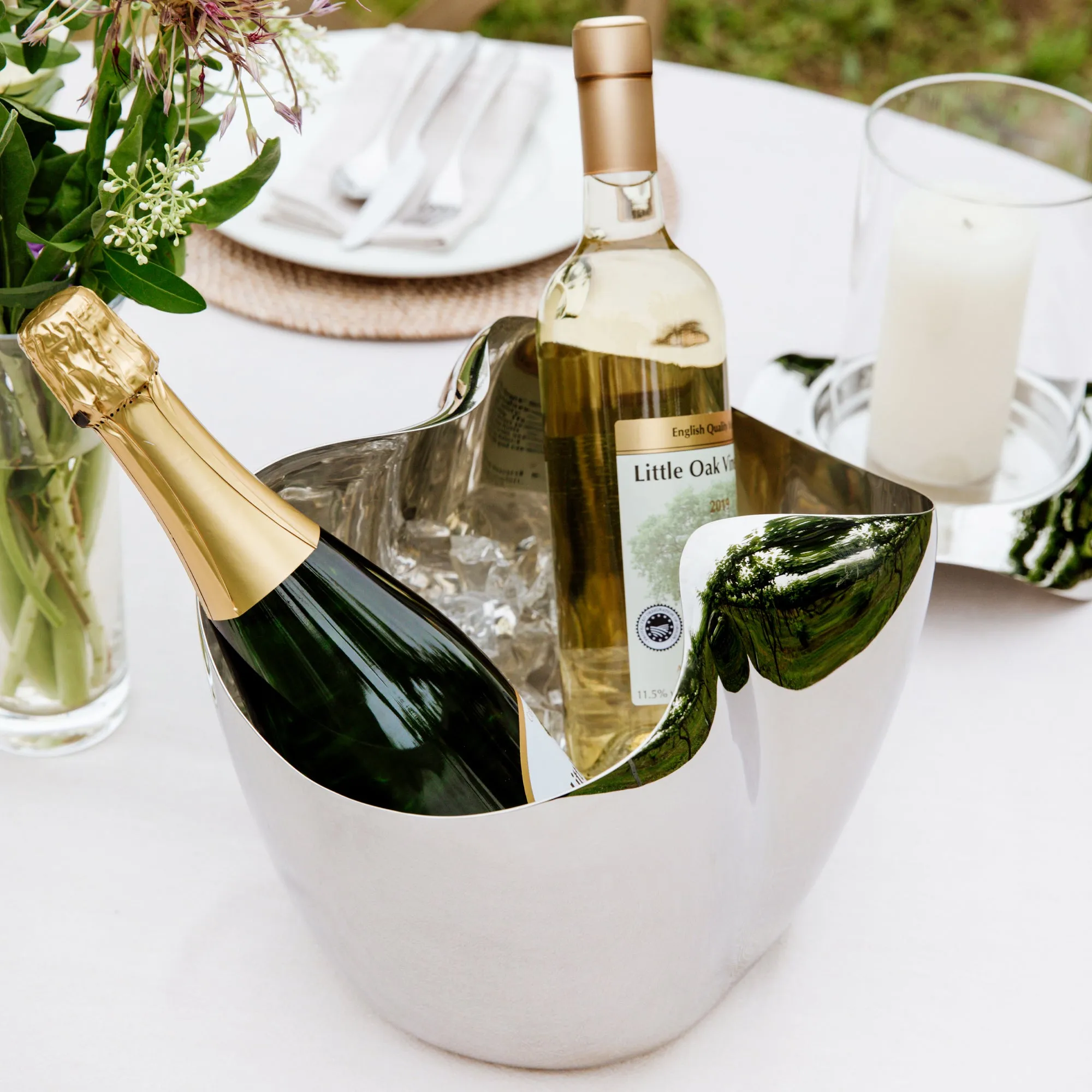 ROBERT WELCH DRIFT (BR) V CHAMPAGNE/WINE COOLER | 23 CM