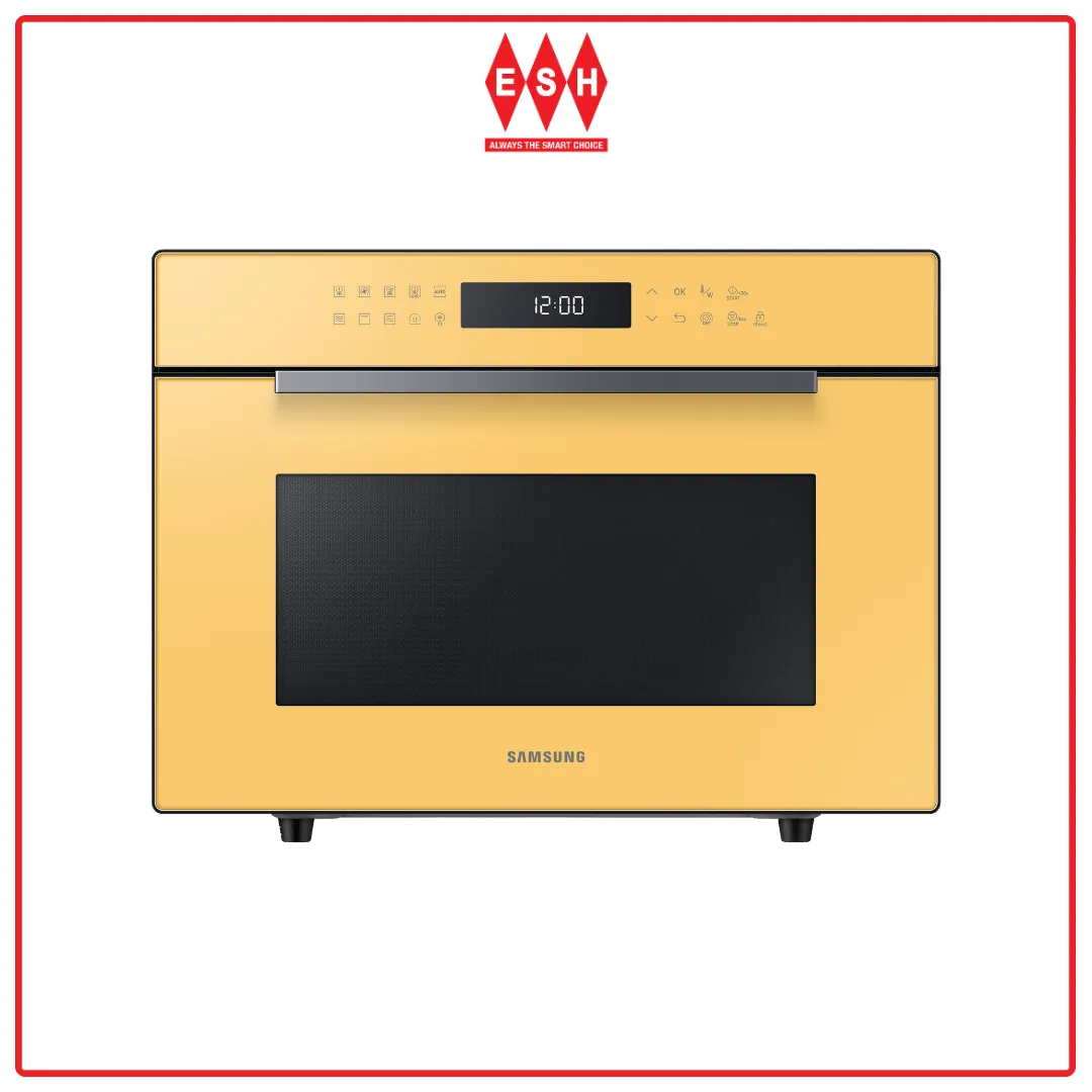 Samsung MC35R8088LV 35L Convection Microwave Oven with HotBlast (Yellow)