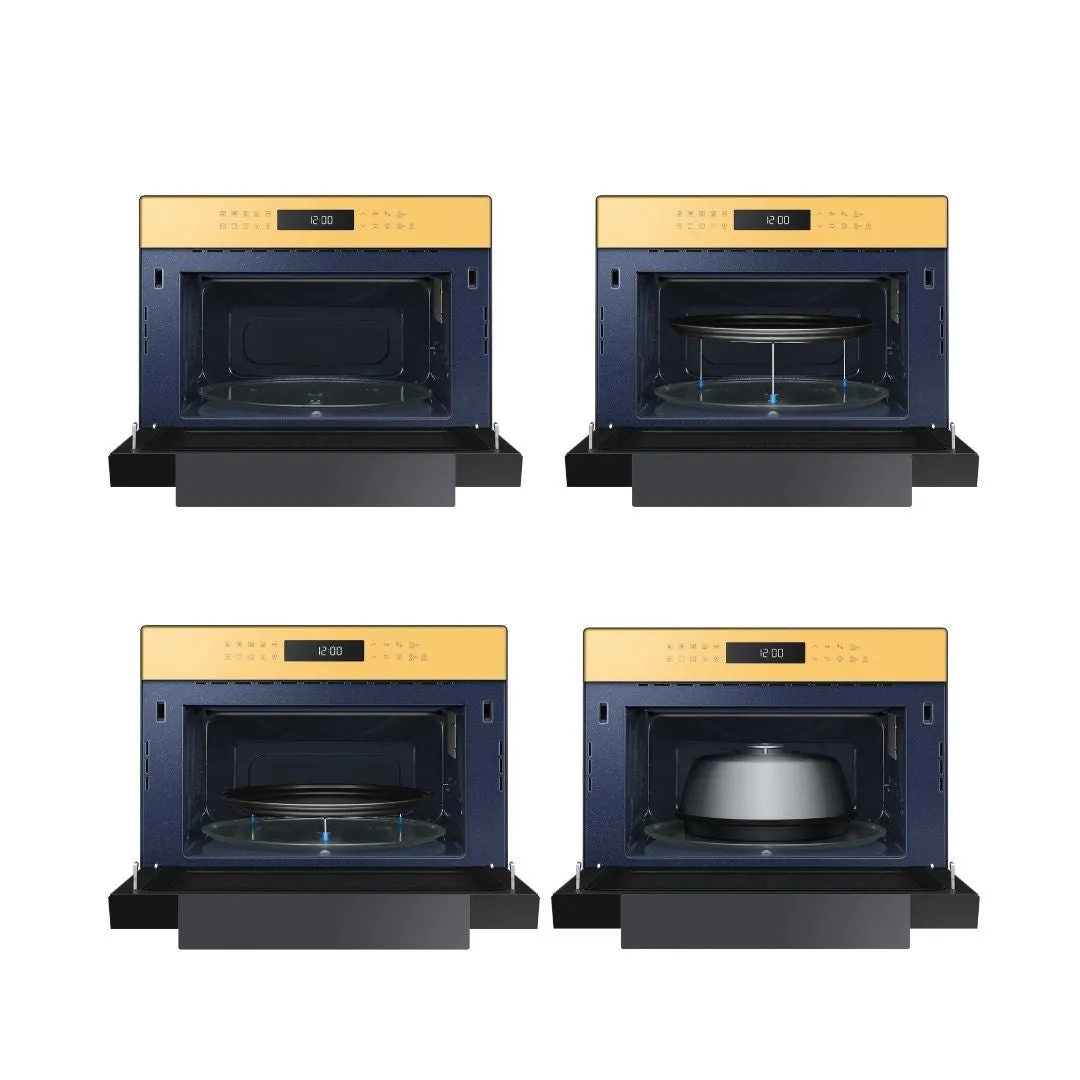 Samsung MC35R8088LV 35L Convection Microwave Oven with HotBlast (Yellow)