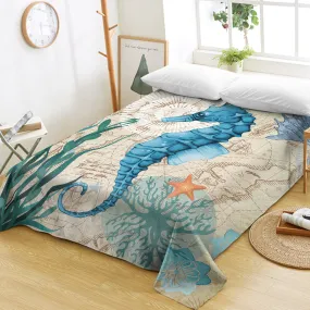 Seahorse Love Sheet Set