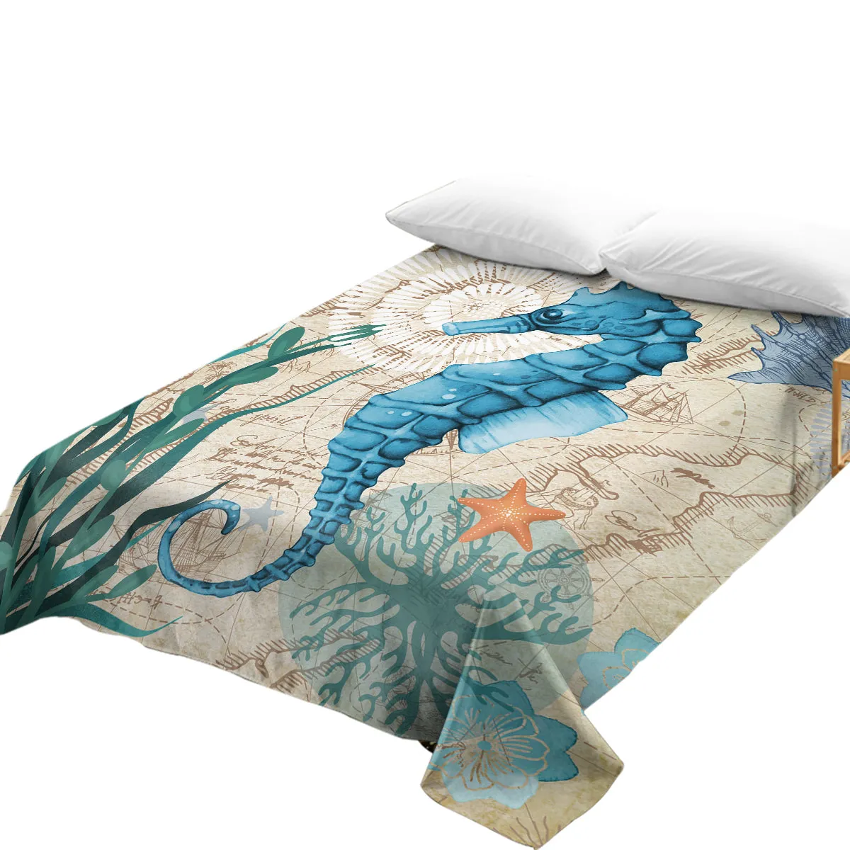 Seahorse Love Sheet Set