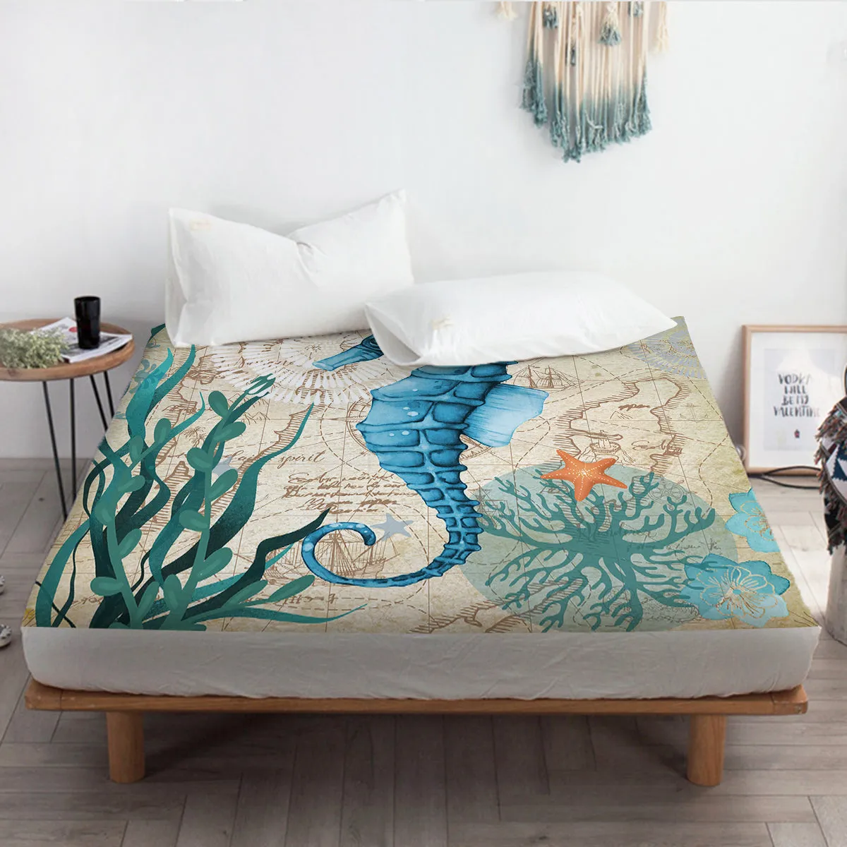 Seahorse Love Sheet Set