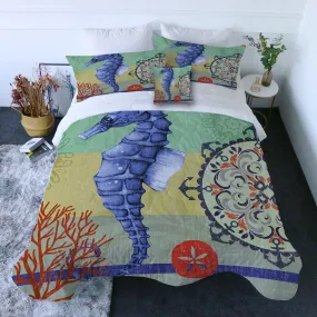 Seahorse Passion Quilt Set