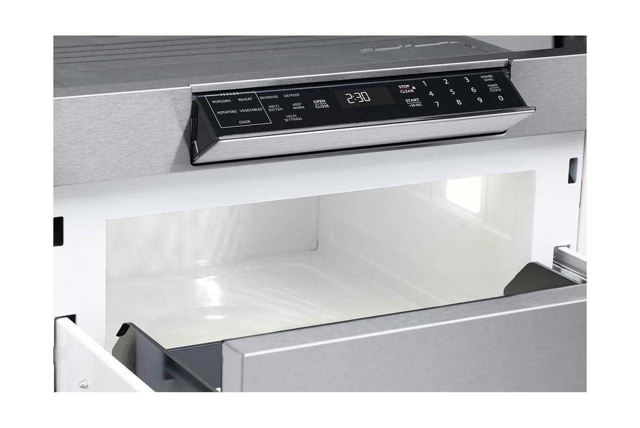 Sharp SMD2470ASY 24 in. 1.2 cu. ft. 950W Sharp Stainless Steel Microwave Drawer Oven