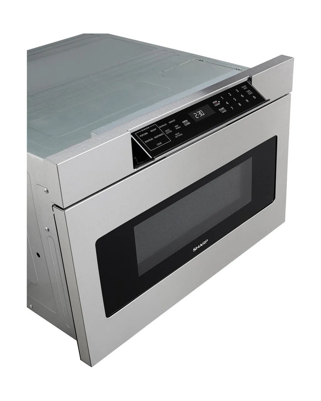 Sharp SMD2470ASY 24 in. 1.2 cu. ft. 950W Sharp Stainless Steel Microwave Drawer Oven