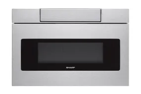 Sharp SMD2470ASY 24 in. 1.2 cu. ft. 950W Sharp Stainless Steel Microwave Drawer Oven