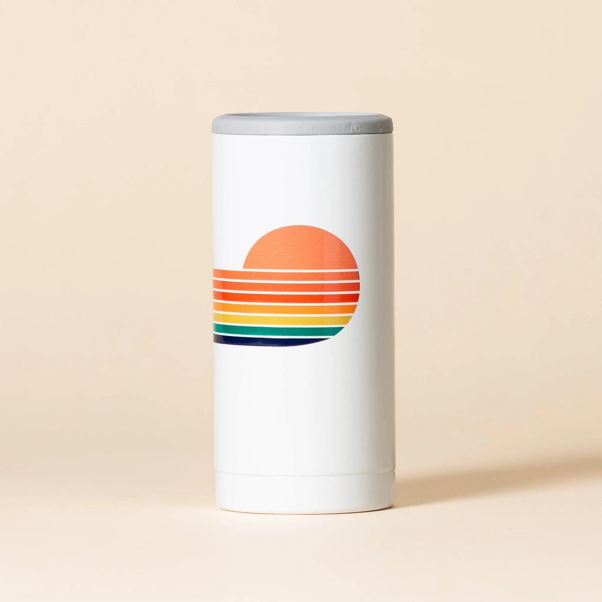 SIC® Slim Can Cooler Retro Sunset