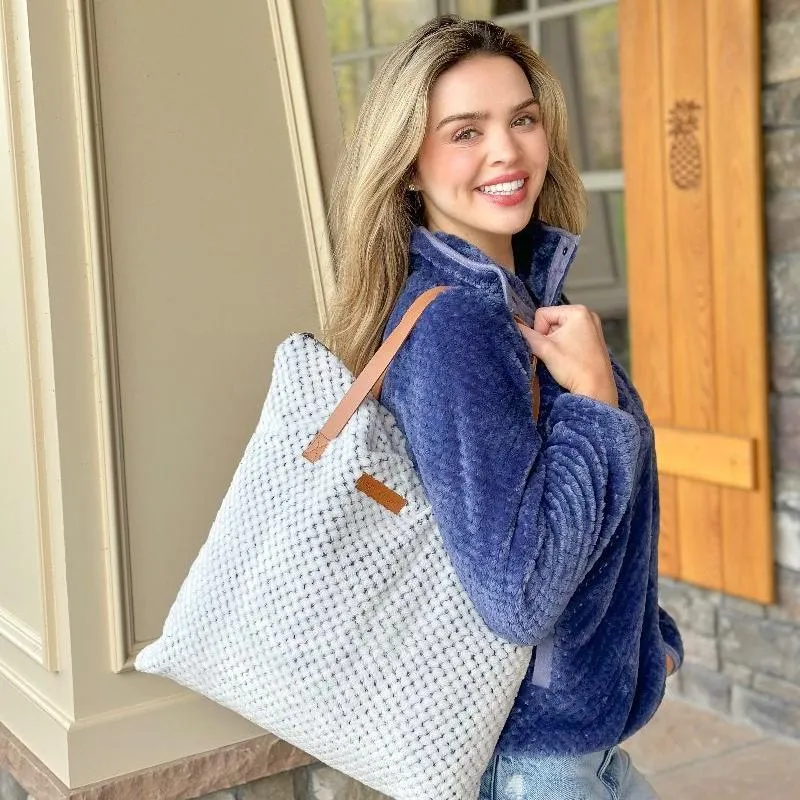 SIMPLY SOUTHERN SUPER SOFT BLANKET AND TOTE BAG