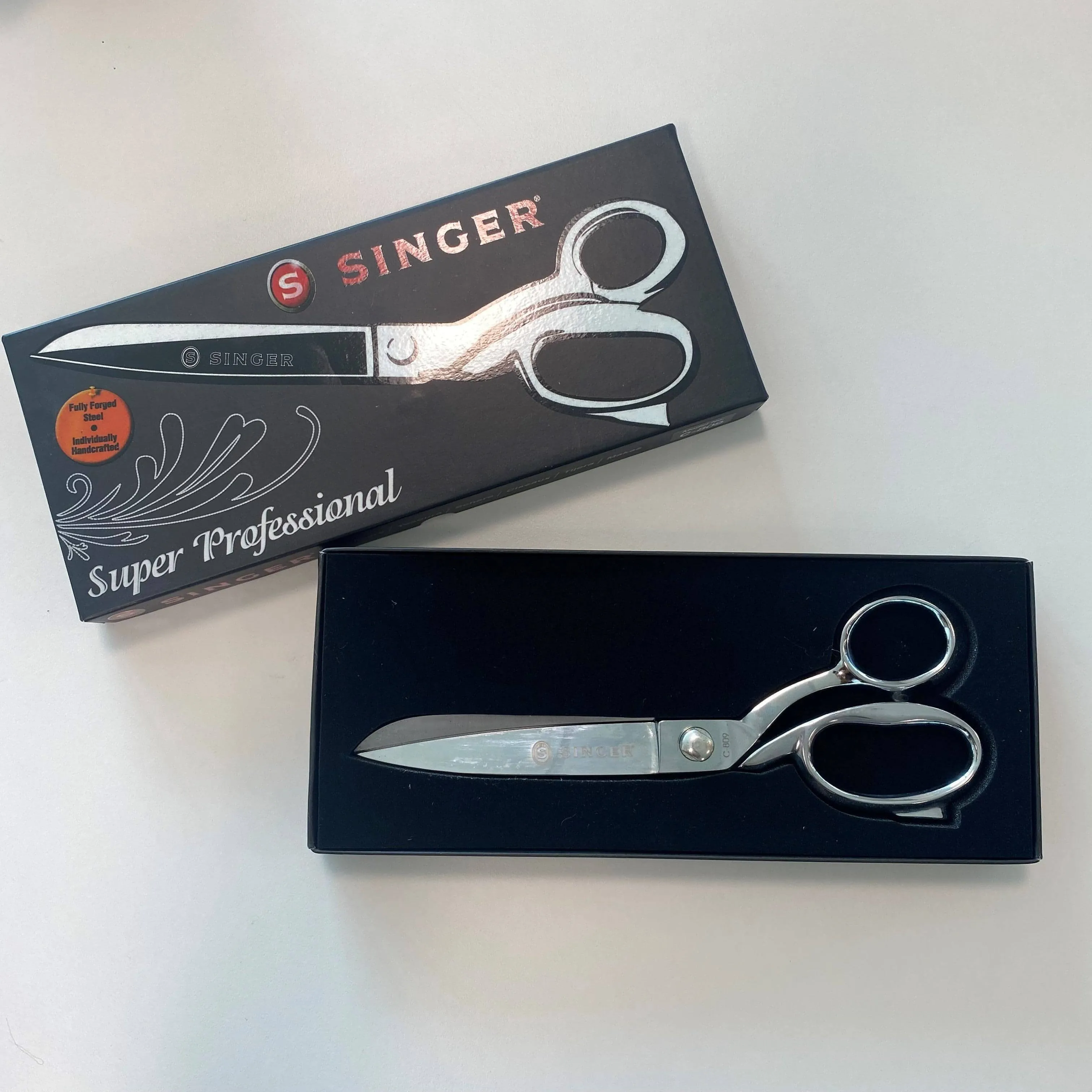 Singer Super Professional Tailor 9" Shears (Silver Handle)