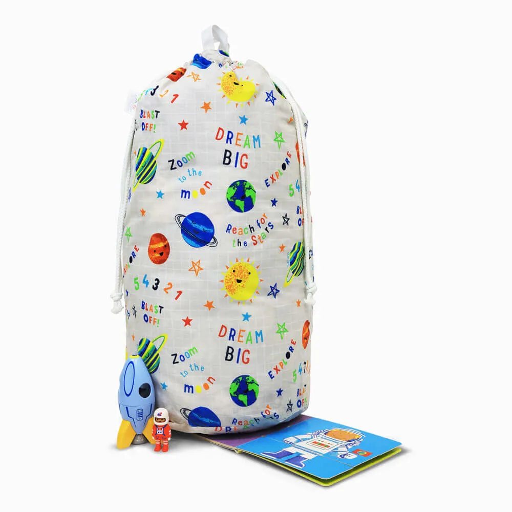 Space Explorer Toy Storage Bag