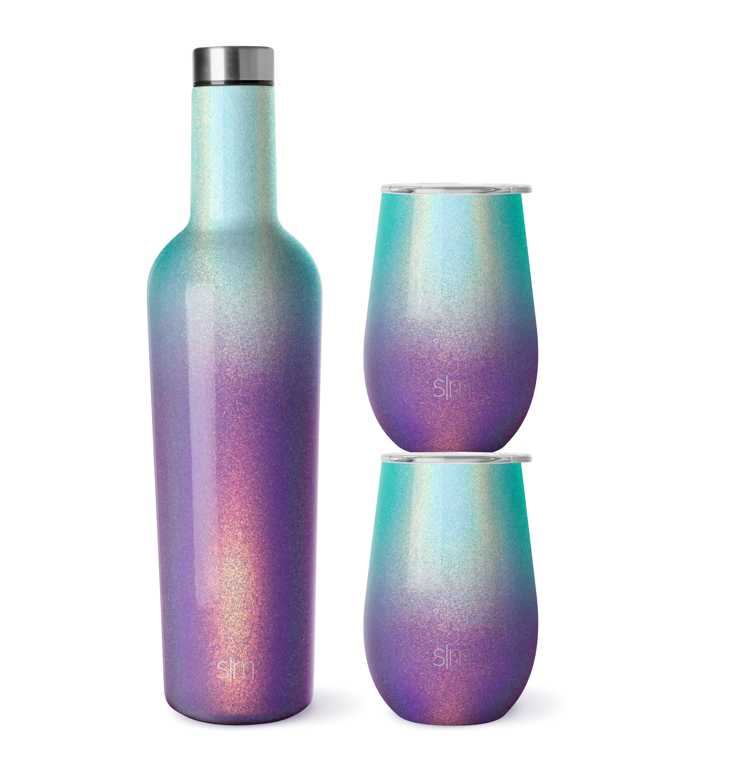 Spirit Wine Bundle - Two 12oz Tumblers and One 25oz Wine Bottle